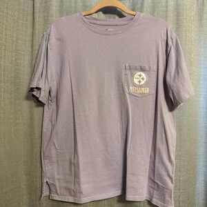 Ladies Purple Steelers T-Shirt